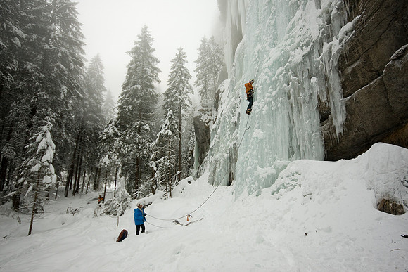 Cascade de glace