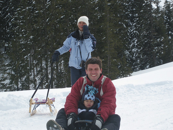 Journée de luge à Moléson