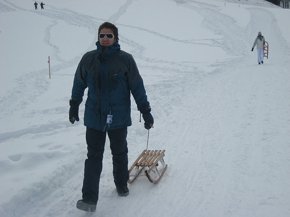 Journée de luge à Moléson
