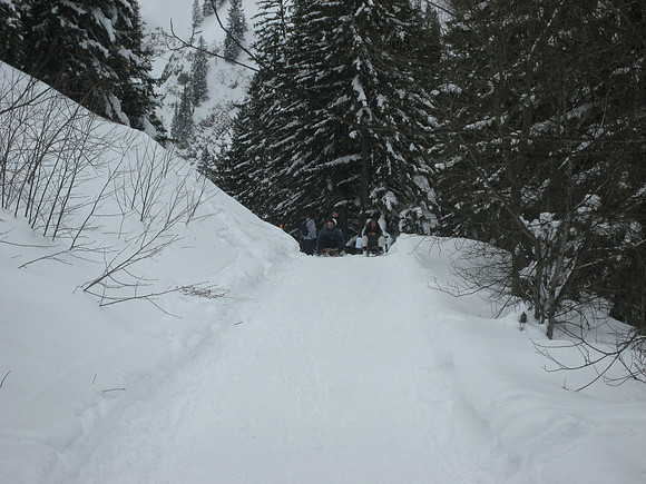 Journée de luge à Moléson