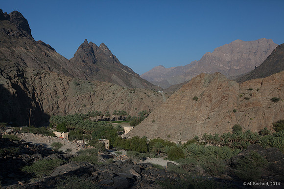 Trekking en Oman - novembre 2014