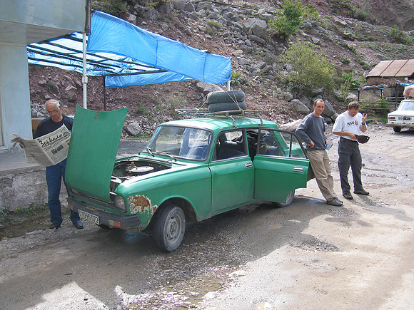 Diploma work in Azerbaijan - August 2004