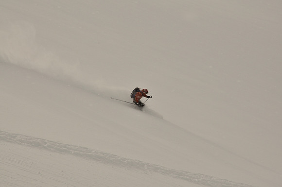 Florian dans la poudreuse - Furuflaten - Norway