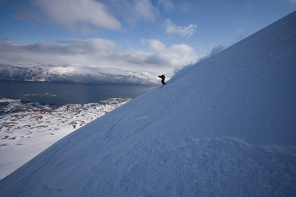 Florian en action - Lyngseidet - Norway