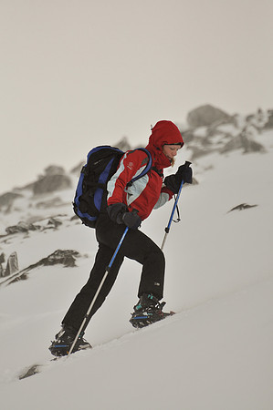 Kristin en plein effort - Storvoll - Norway