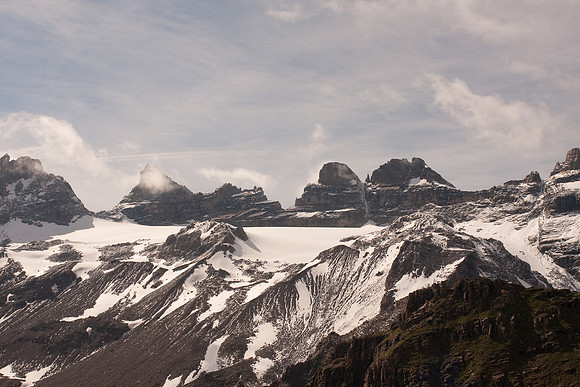 Camp de cartographie aux Dents du Midi - Juin 2009