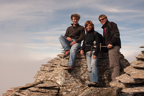Camp de cartographie aux Dents du Midi - Juin 2009