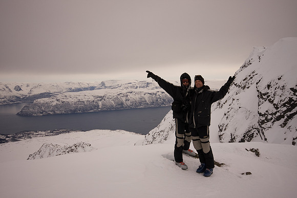 Yann et Rémy au sommet - Ura - Norway