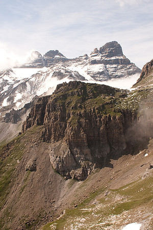 Camp de cartographie aux Dents du Midi - Juin 2009