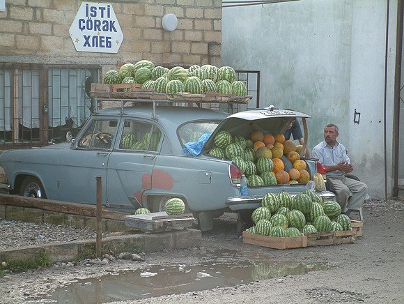 Diploma work in Azerbaijan - August 2004
