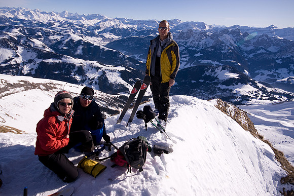 Ski de rando à l'Ecri