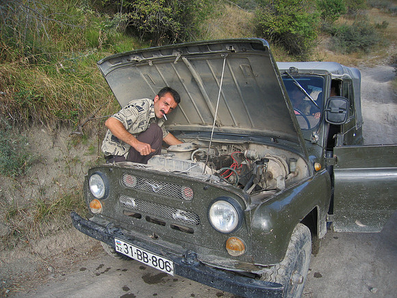 Diploma work in Azerbaijan - August 2004