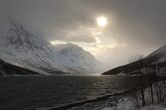 Vue sur le Ullsfjord - Jaegervatnet - Norway