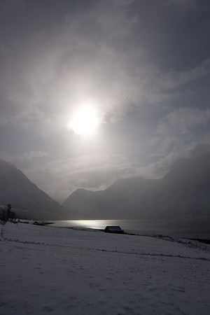 Vue sur le Ullsfjorden - Svensby - Norway