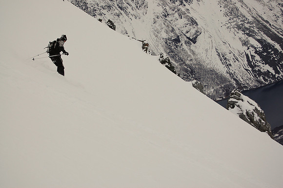 Yann à la descente - Ura - Norway
