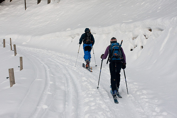 Ski de rando à l'Ecri