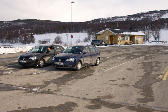 Attente du ferry - Svensby - Norway
