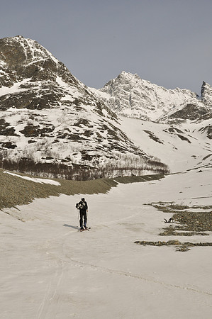 Montée dans le paravalanche - Ura - Norway
