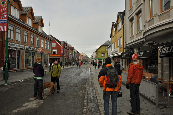 La rue principale de Tromsoe - Tromsoe - Norway
