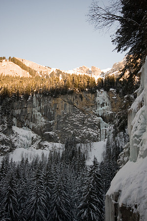 Cascade de glace