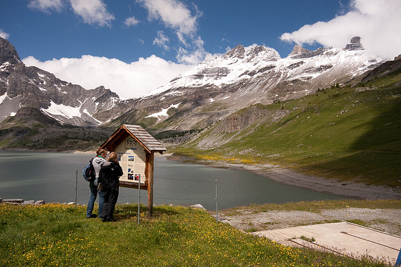 Camp de cartographie aux Dents du Midi - Juin 2009