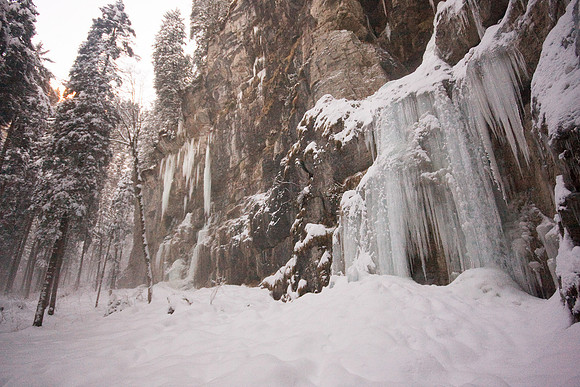 Cascade de glace