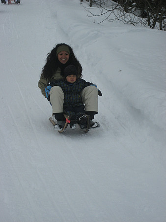 Journée de luge à Moléson