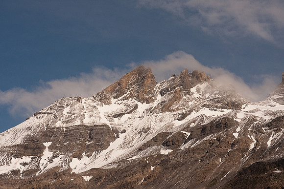 Camp de cartographie aux Dents du Midi - Juin 2009
