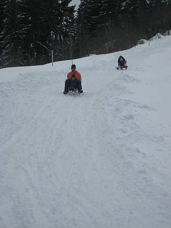 Journée de luge à Moléson