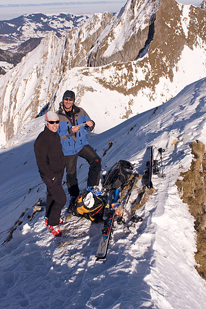 Ski de rando à l'Ecri