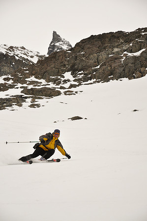 Hervé à la descente - Ura - Norway