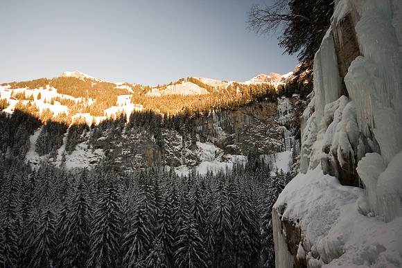 Cascade de glace