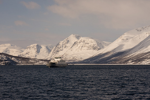 Le ferry - Svensby - Norway
