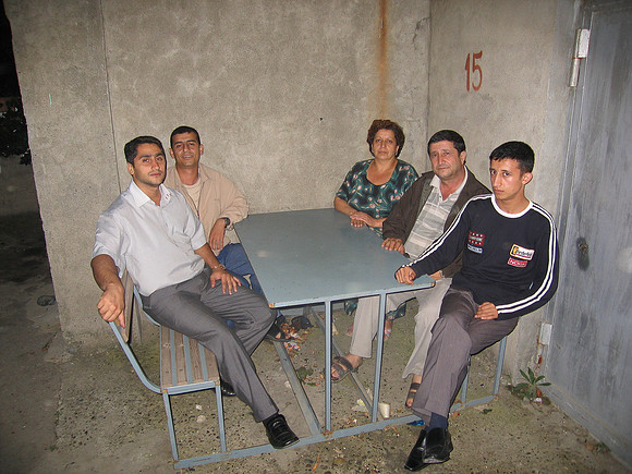 Diploma work in Azerbaijan - August 2004